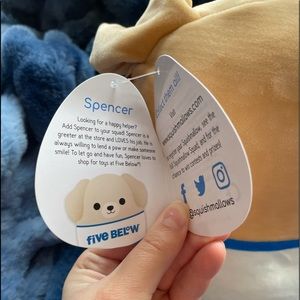 Spencer the dog squishmallow. 8inch.